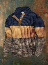 Sweat-shirt décontracté imprimé western vintage pour hommes